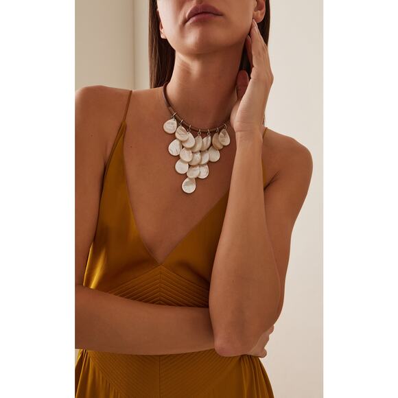 Ben-Amun Exclusive 2000s Mother Of Pearl Necklace - One Size - Picture 3 of 3